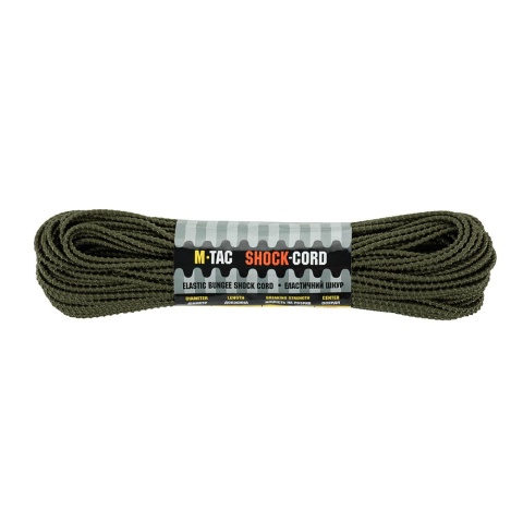 M-TAC Paracord Shock Cord 3mm 30m Dragon Skin OD Green