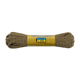 M-TAC Paracord 475 30m Coyote Reflective