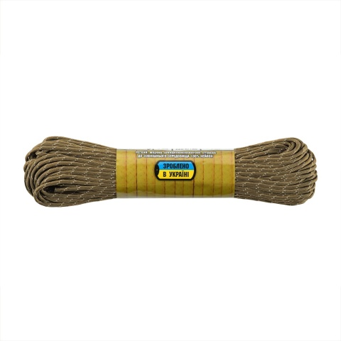 M-TAC Paracord 475 30m Coyote Reflective