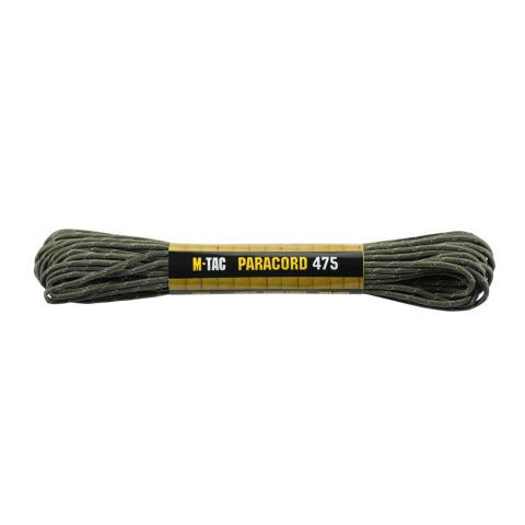 M-TAC Paracord 475 15m Ranger Green Reflective