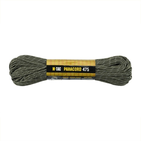 M-TAC Paracord 475 30m Ranger Green Reflective