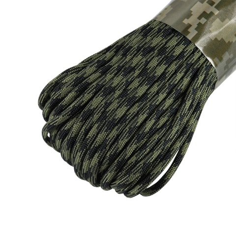 M-TAC Paracord 550 Mil-Spec 30m Black Forest