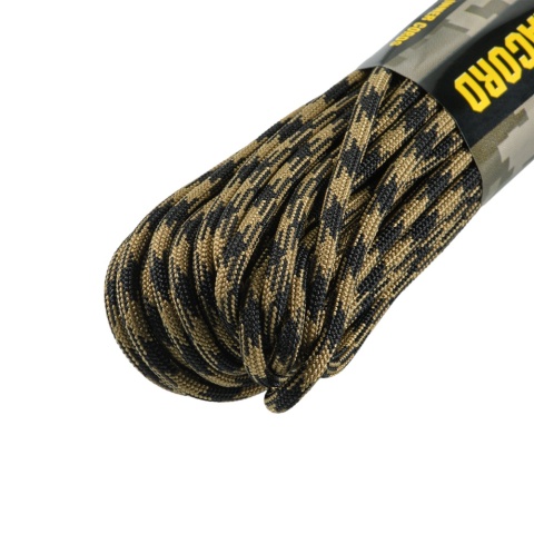 M-TAC Paracord 550 Mil-Spec 15m Black/Coyote