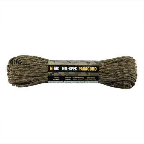 M-TAC Paracord 550 Mil-Spec 30m Coyote/Ranger Green