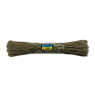 M-TAC Paracord 550 Mil-Spec 15m Coyote/Ranger Green Diamond
