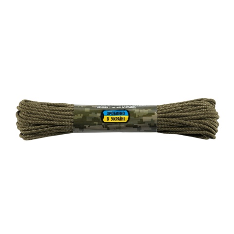 M-TAC Paracord 550 Mil-Spec 15m Coyote/Ranger Green Diamond