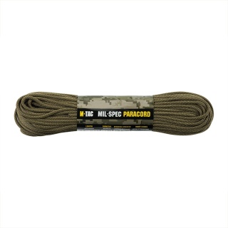 M-TAC Paracord 550 Mil-Spec 30m Coyote/Ranger Green Diamond