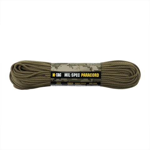 M-TAC Paracord 550 Mil-Spec 30m Coyote/Ranger Green Diamond