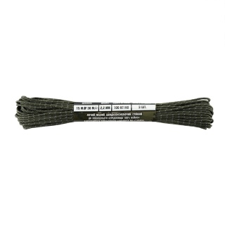 M-TAC Paracord Minicord Mil-Spec 15m Ranger Green Reflective