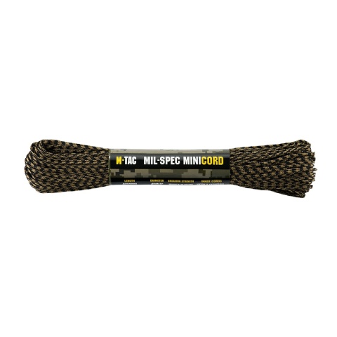 M-TAC Paracord Minicord Mil-Spec 30m Black Coyote