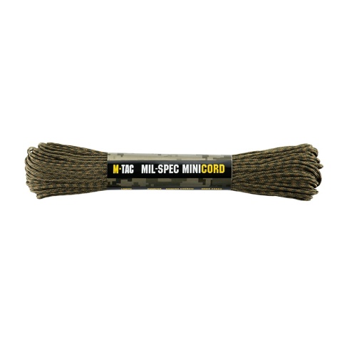 M-TAC Paracord Minicord Mil-Spec 30m Ranger Green Coyote