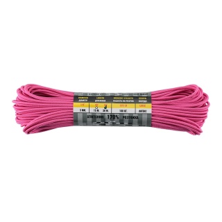 M-TAC Paracord Shock Cord 3 mm 30m Neon Pink