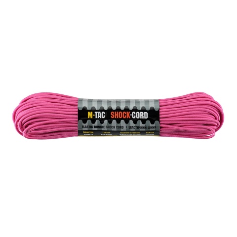 M-TAC Paracord Shock Cord 3 mm 30m Neon Pink