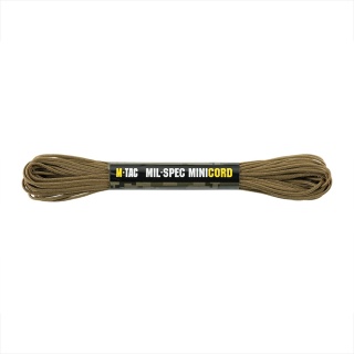 M-TAC Paracord Minicord Mil-Spec 15m Coyote