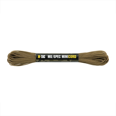 M-TAC Paracord Minicord Mil-Spec 15m Coyote