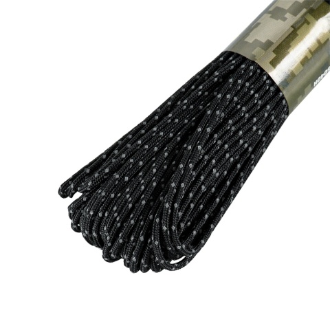 M-TAC Paracord Minicord Mil-Spec 30m Black Reflective