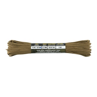 M-TAC Paracord Minicord Mil-Spec 30m Coyote