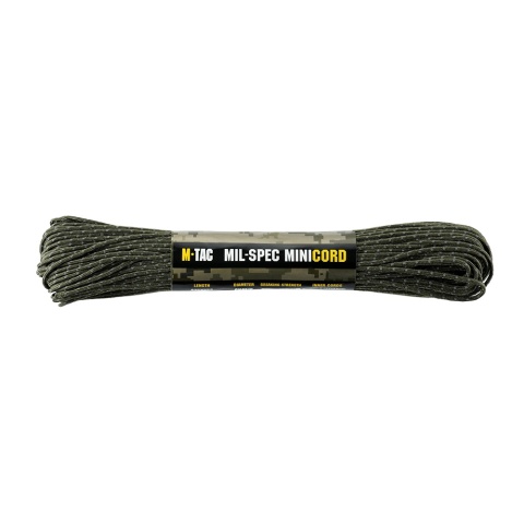 M-TAC Paracord Minicord Mil-Spec 30m Ranger Green Reflective