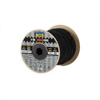 M-TAC Paracord Shock Cord 3 mm 60m Black