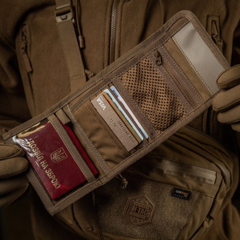 M-TAC Portfel na Rzep Elite Gen.II Hex Coyote