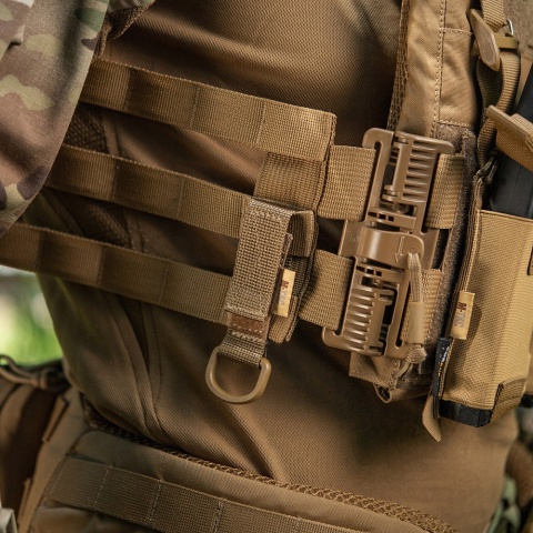 M-TAC Trok z karabińczykiem i D-ringiem Coyote