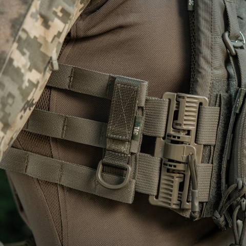 M-TAC Trok z karabińczykiem i D-ringiem Ranger Green