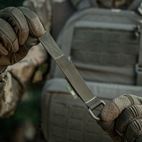 M-TAC Trok z karabińczykiem i D-ringiem Ranger Green