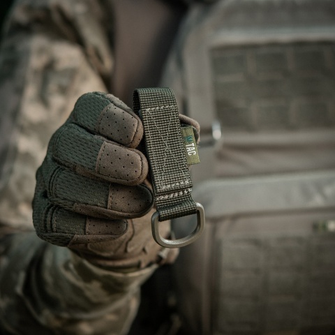 M-TAC Trok z karabińczykiem i D-ringiem Ranger Green