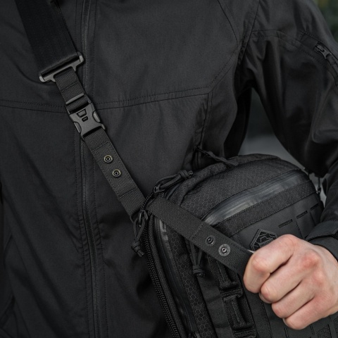 M-TAC Torba kieszeń pionowa Laser Cut Hex Black