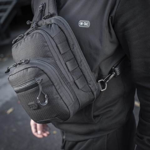 M-TAC Torebka Cross Bag Slim Elite Hex Black