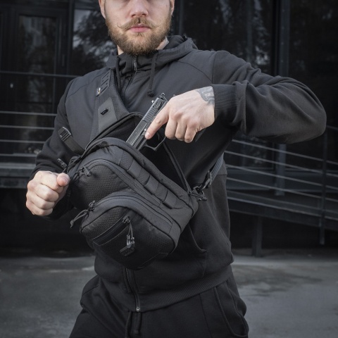 M-TAC Torebka Cross Bag Slim Elite Hex Black