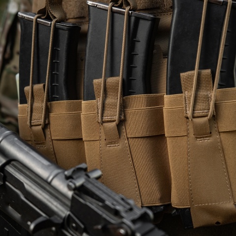 M-TAC Przedni panel na kamizelkę taktyczną Cuirass QRS na 3 magazynki Coyote