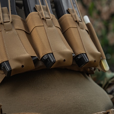 M-TAC Przedni panel na kamizelkę taktyczną Cuirass QRS na 3 magazynki Coyote