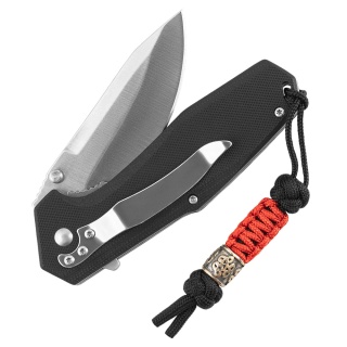 M-TAC Zawieszka Scandinavian Small Chiński Węzeł Black Red