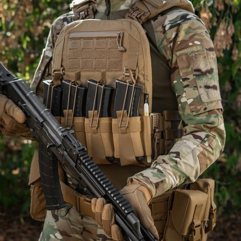 M-TAC Przedni panel XL na kamizelkę taktyczną Cuirass QRS na magazynki Coyote