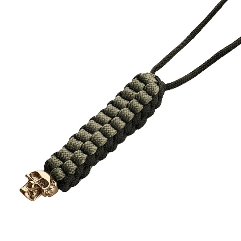M-TAC Zawieszka Cuboid Skull Black Grey