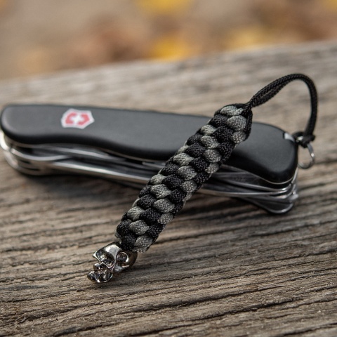 M-TAC Zawieszka Helix Skull Black Grey