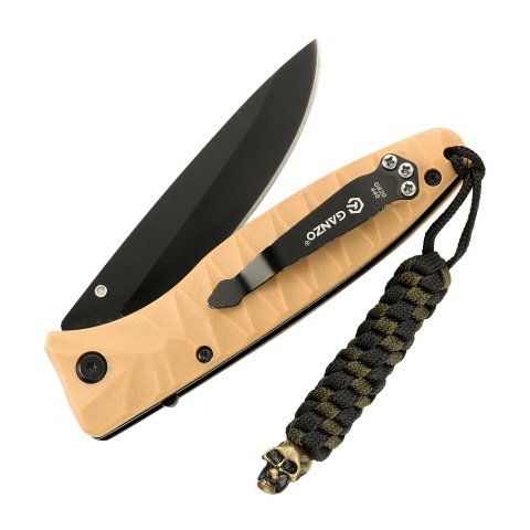 M-TAC Zawieszka Helix Skull Black Olive