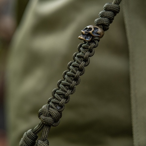M-TAC Zawieszka Loopy Snake Skull Olive