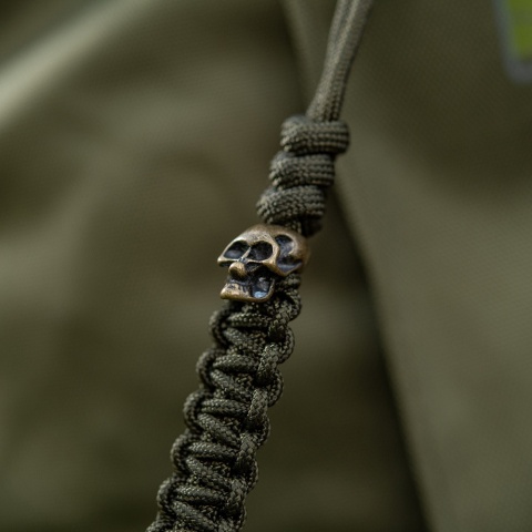 M-TAC Zawieszka Loopy Snake Skull Olive