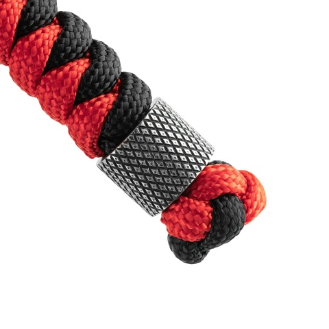 M-TAC Zawieszka Viper Cylindre Stainless Steel Black Red