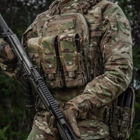 M-TAC Ładownica podwójna na AK z klapą Gen 3 MultiCam®