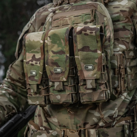 M-TAC Ładownica podwójna na AK z klapą Gen 3 MultiCam®