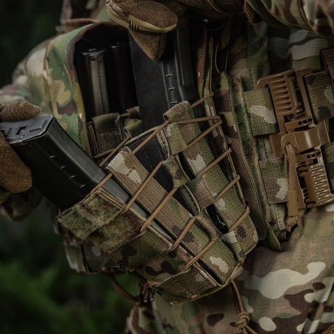 M-TAC Ładownica podwójna na AK z klapą Gen 3 MultiCam®