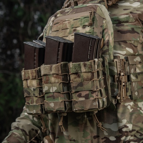 M-TAC Ładownica podwójna na AK z klapą Gen 3 MultiCam®