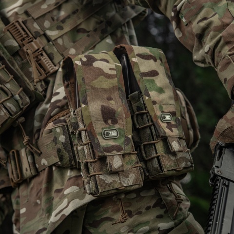 M-TAC Ładownica podwójna na AK z klapą Gen 3 MultiCam®