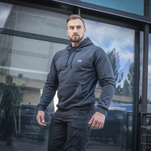 M-TAC Bluza Hoodie Cotton Raglan Dark Navy Blue