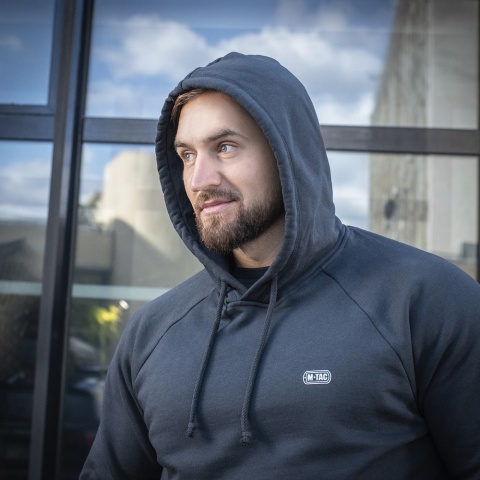 M-TAC Bluza Hoodie Cotton Raglan Dark Navy Blue