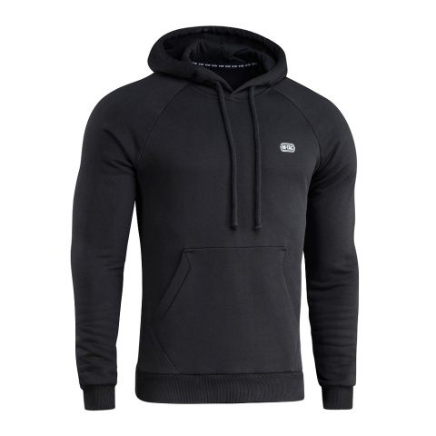 M-TAC Bluza Hoodie Cotton Raglan Hard Black