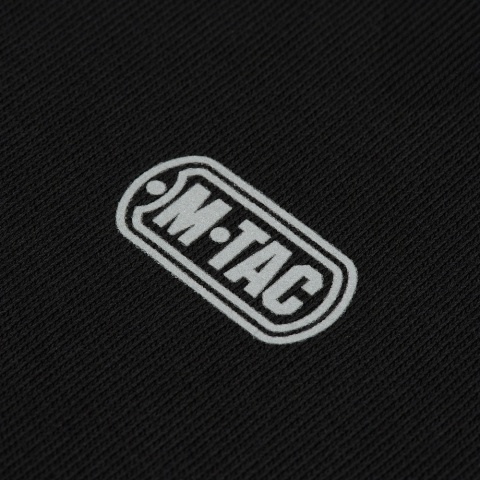 M-TAC Bluza Hoodie Cotton Raglan Hard Black